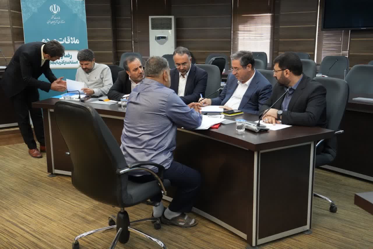 برگزاری ملاقات مردمی استاندار آذربایجانغربی + تصاویر