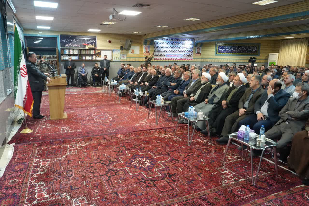 دیدار استاندار آذربایجانغربی با هیئتیها و رزمندگان پایگاه ثارالله ارومیه + تصاویر