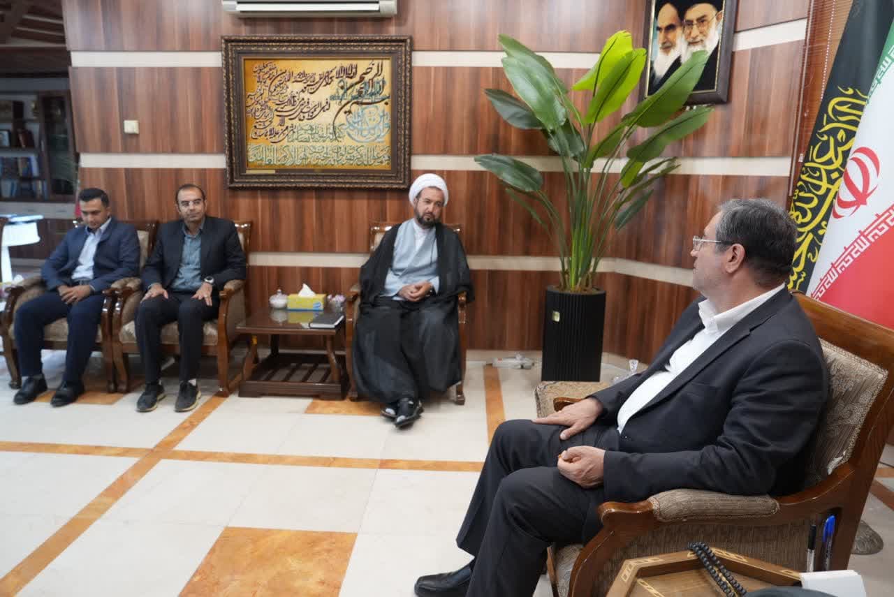 دیدار رئیس شورای هماهنگی تبلیغات اسلامی استان با استاندار آذربایجانغربی + تصاویر
