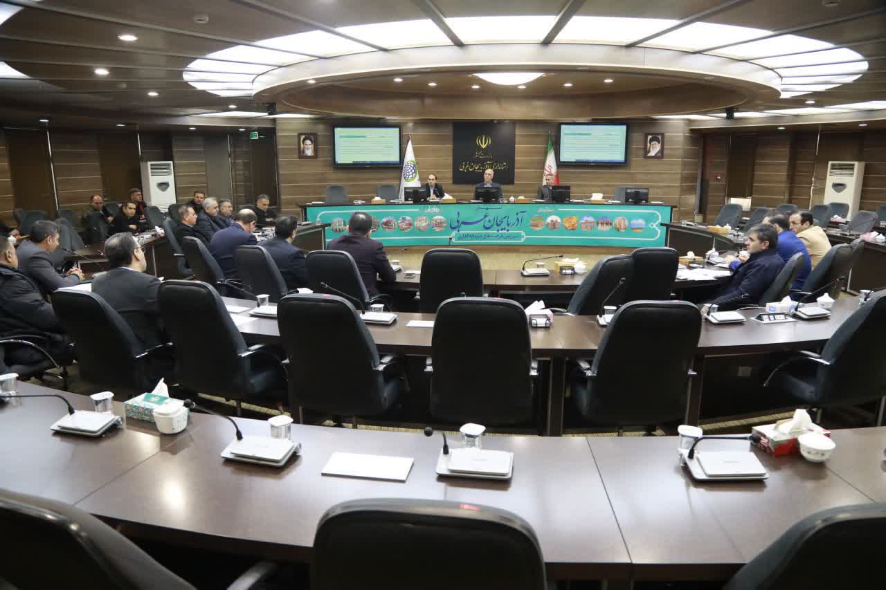 برگزاری جلسه کارگروه تسهیل و رفع موانع تولید آذربایجان‌غربی