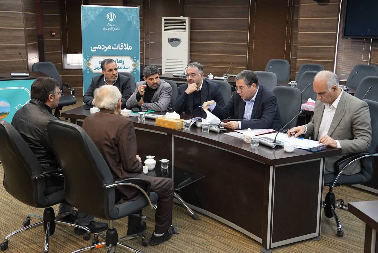 برگزاری ملاقات مردمی استاندار آذربایجان‌غربی + تصاویر