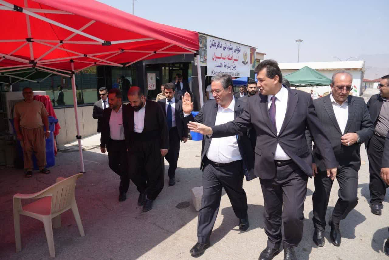 دیپلماسی اربعینی استاندار آذربایجانغربی در عراق + تصاویر