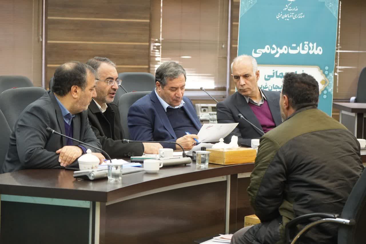 برگزاری ملاقات مردمی استاندار آذربایجان‌غربی + تصاویر