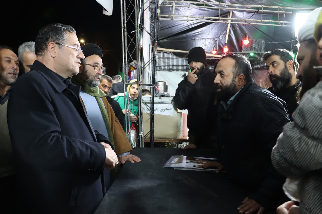 بازدید استاندار آذربایجان‌غربی از موکب‌های مستقر در ارومیه + تصاویر