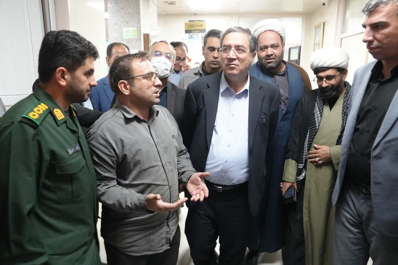 بازدید استاندار آذربایجانغربی از محله پرورش و درمانگاه ثارالله ارومیه + تصاویر