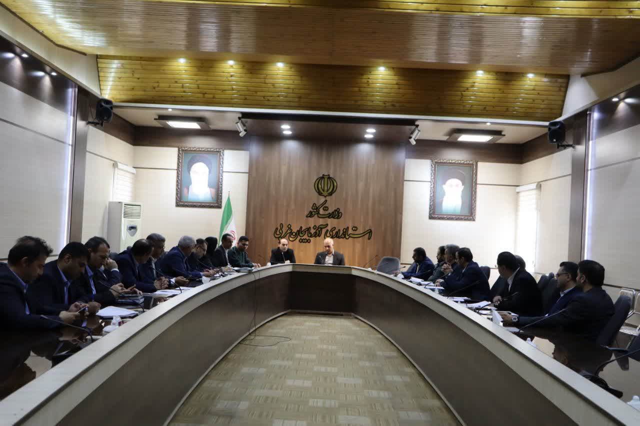 برگزاری جلسه کارگروه تسهیل و رفع موانع تولید آذربایجان‌غربی + تصاویر