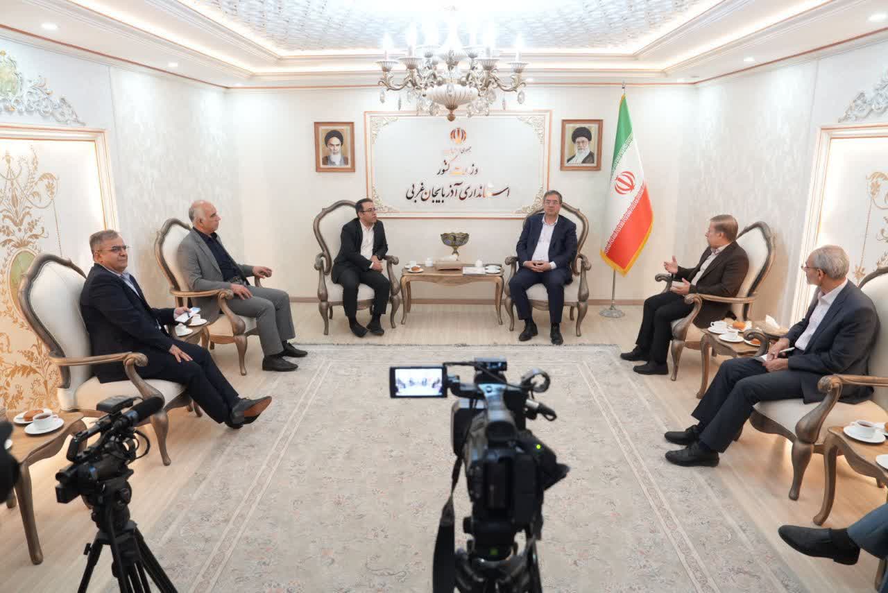 دیدار معاون فناوری و نوآوری وزیر علوم با استاندار آذربایجانغربی + تصاویر