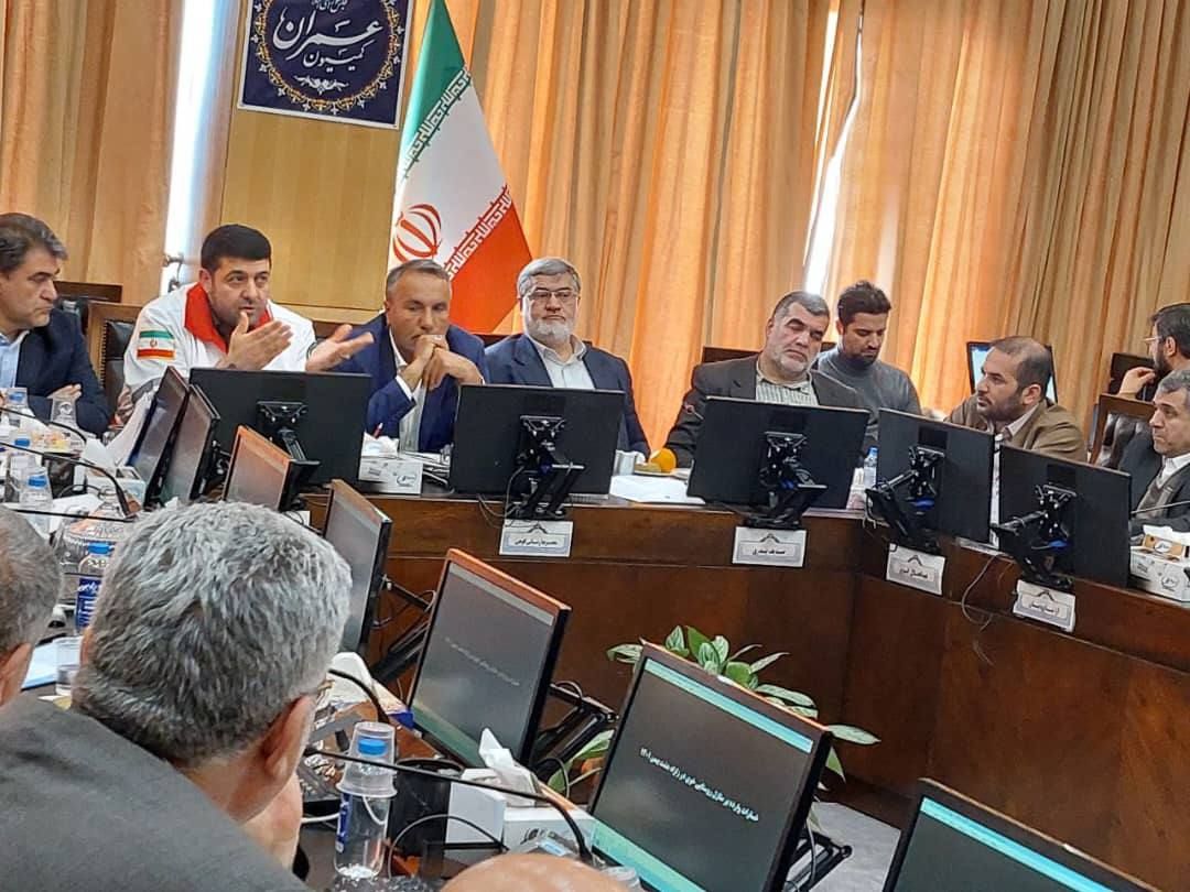 حضور استاندار آذربایجانغربی در کمیسیون عمران مجلس شورای اسلامی + تصاویر