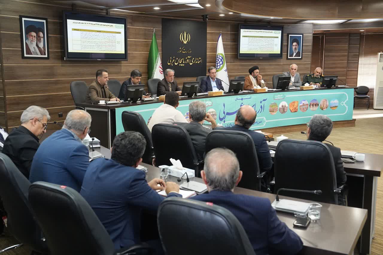برگزاری جلسه ستاد توسعه فرصت‌های اقتصادی مرزهای آذربایجان‌غربی + تصاویر