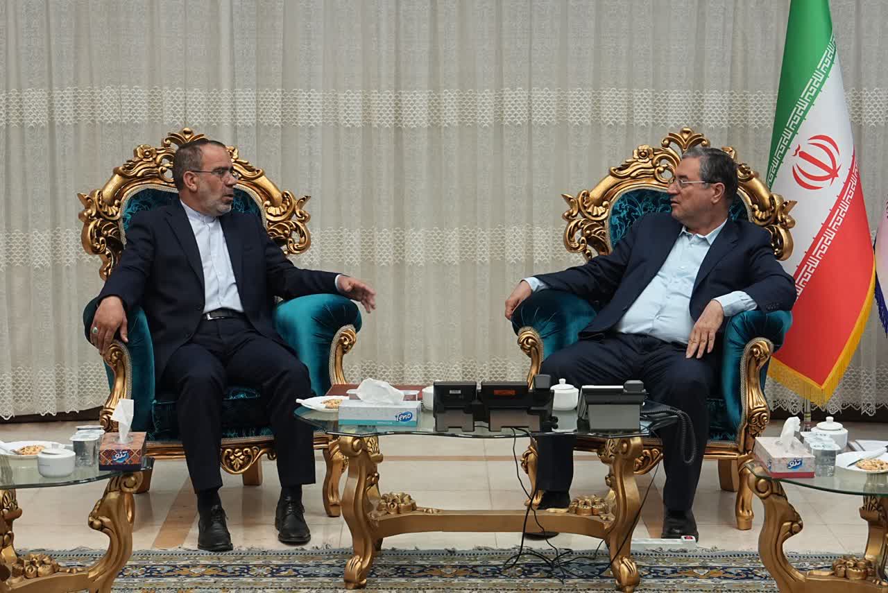 دیدار سرکنسول ایران در اربیل عراق با استاندار آذربایجانغربی + تصاویر