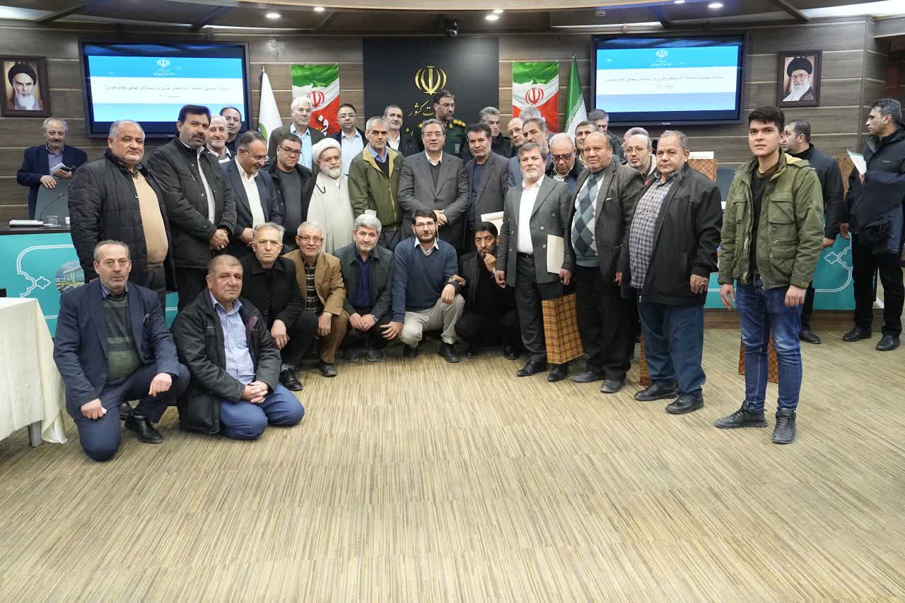 برگزاری نشست صمیمی استاندار آذربایجان‌غربی با رزمندگان غواص دفاع مقدس + تصاویر