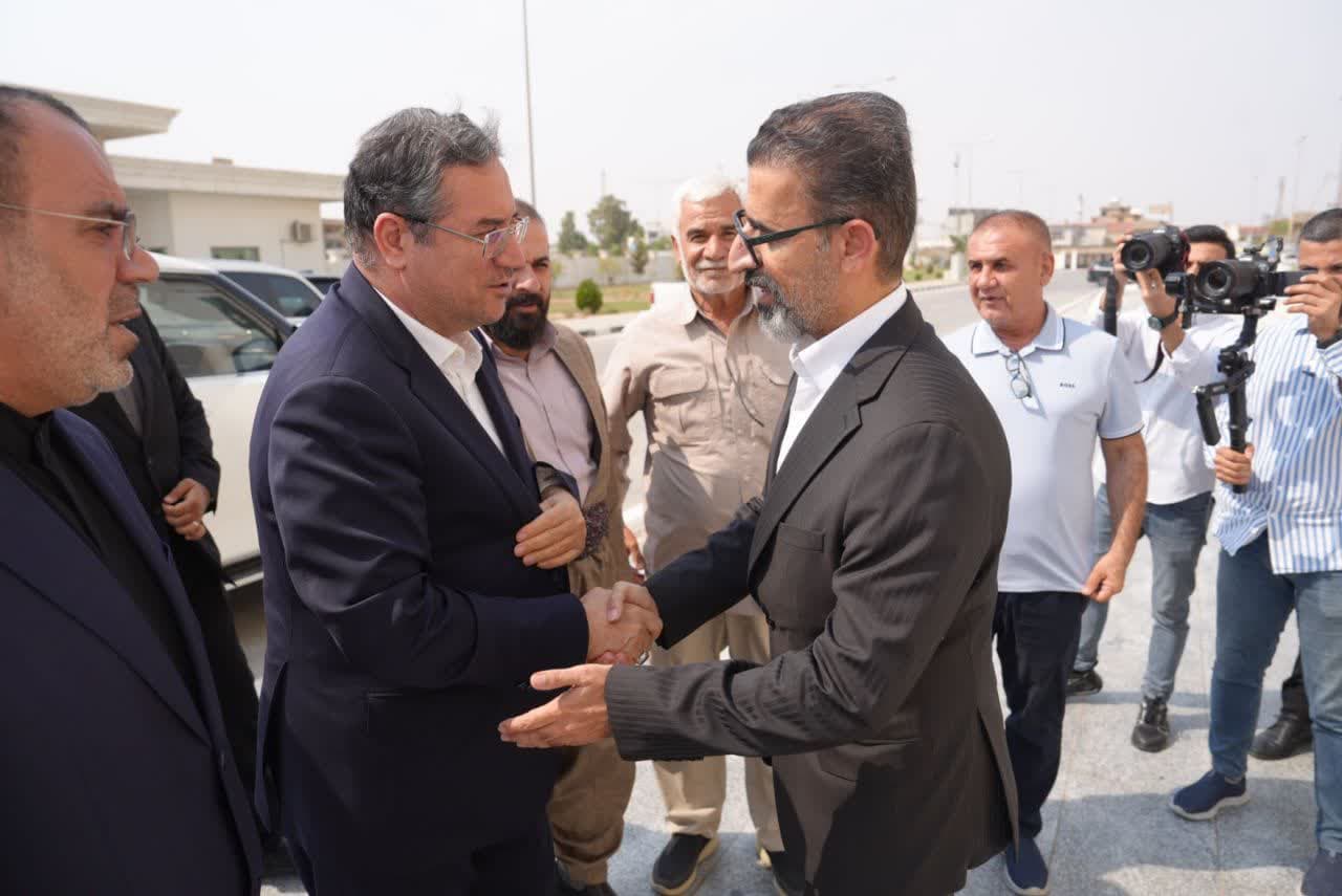 دیدار استاندار آذربایجانغربی با استاندار کرکوک عراق + تصاویر