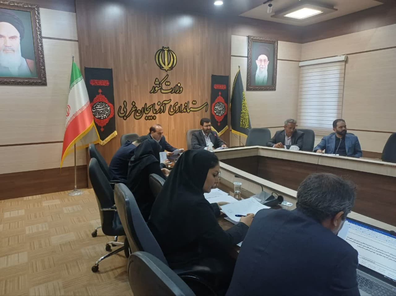 برگزاری جلسه کارگروه تسهیل و رفع موانع تولید آذربایجانغربی + تصاویر