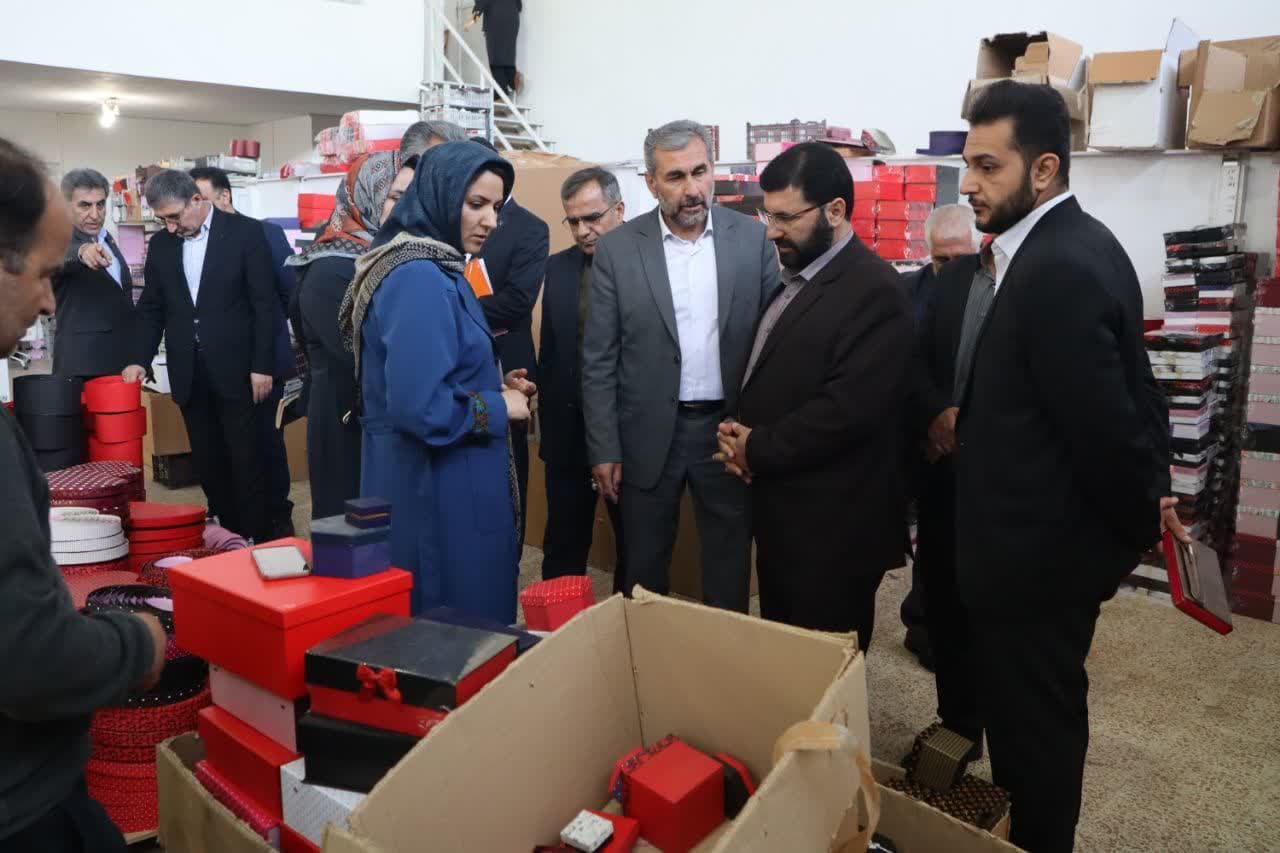 بازدید معاون هماهنگی امور اقتصادی استاندار آذربایجان غربی از دو شرکت تولیدی و صنعتی در ارومیه + تصاویر