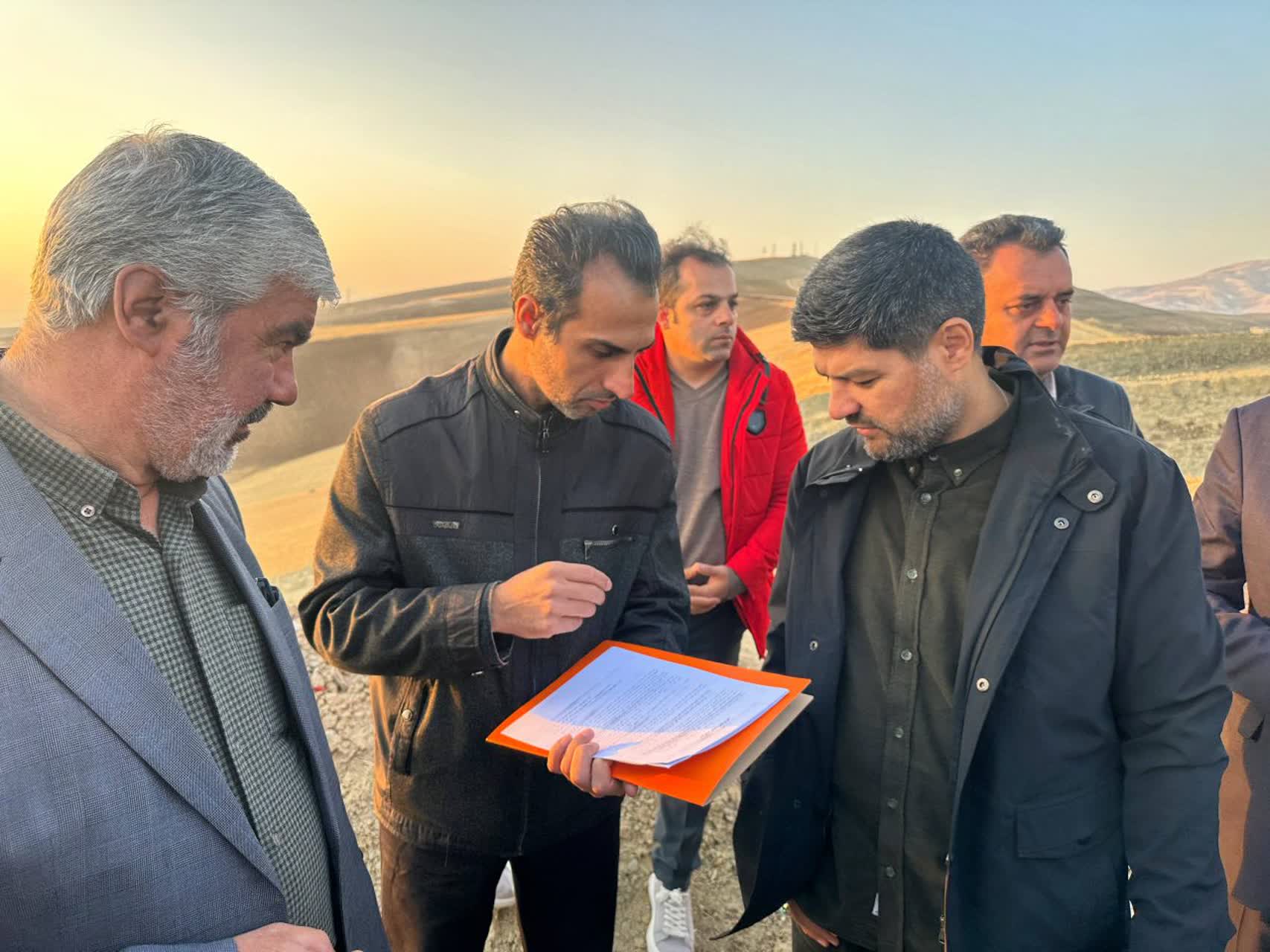 بازدید معاون هماهنگی امور عمرانی استاندار آذربایجانغربی از پروژه بام شهر ارومیه