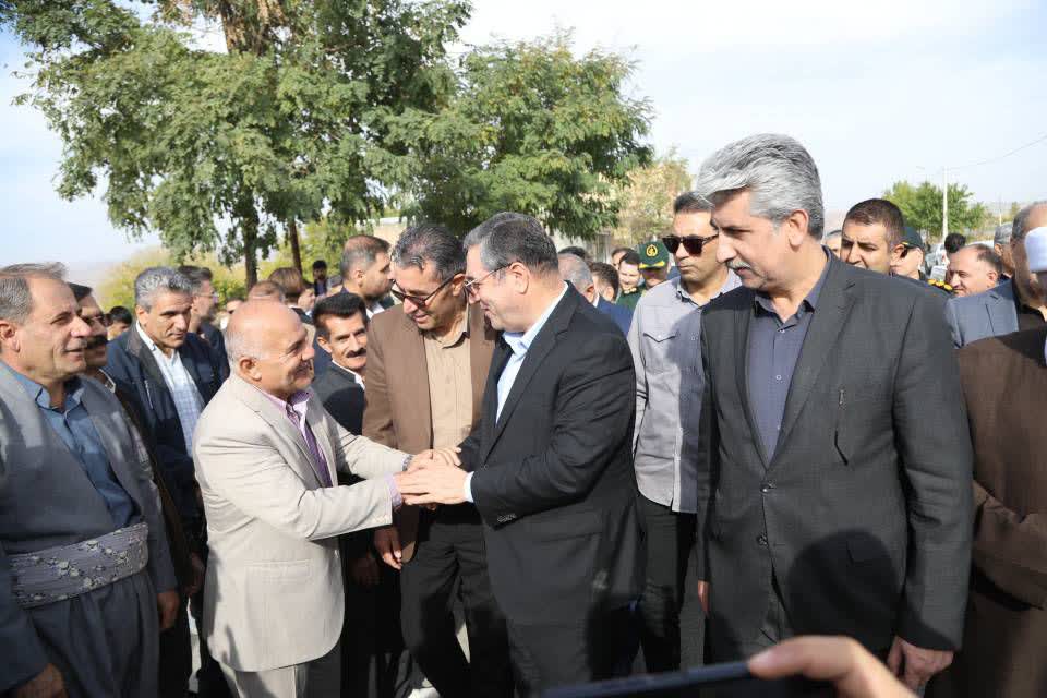 سفر استاندار آذربایجانغربی به شهرستان مهاباد + تصاویر