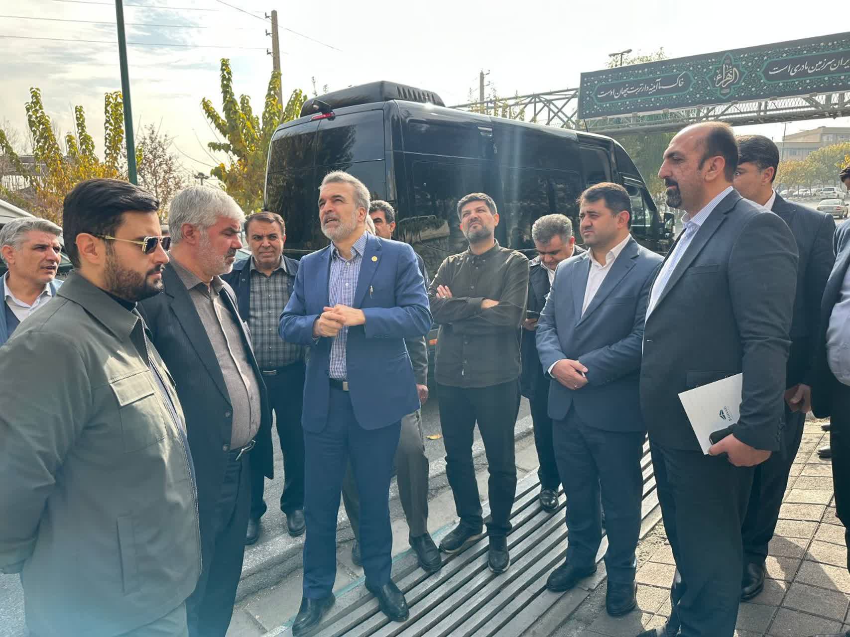 بازدید مسئولان استانی و شهری آذربایجانغربی از پروژههای سرمایهگذاری شهر تهران + تصاویر
