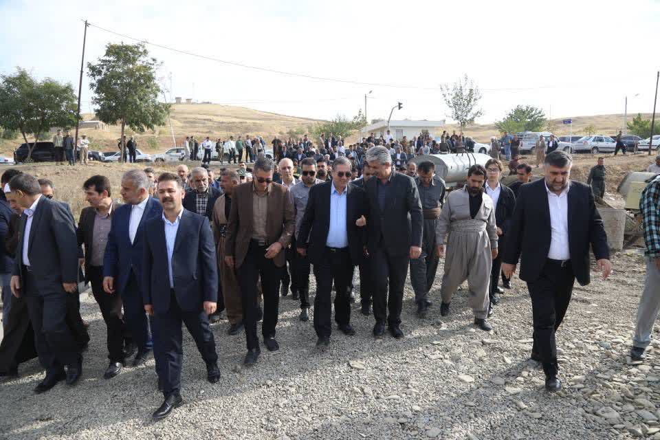 سفر استاندار آذربایجانغربی به شهرستان مهاباد + تصاویر
