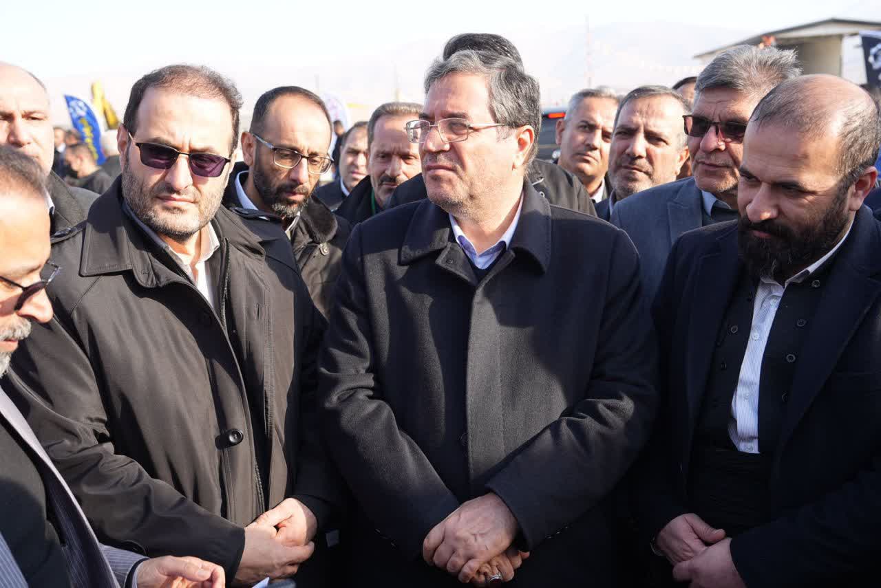 بازدید استاندار آذربایجان‌غربی از پروژه پایانه صادراتی شهرداری اشنویه + تصاویر