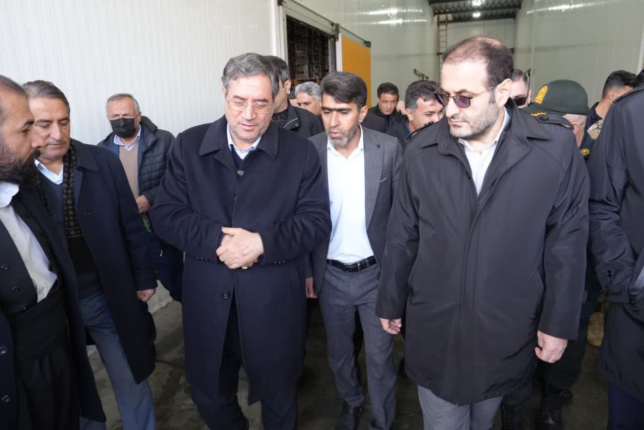 افتتاح سردخانه 2000 تنی و 2 واحد سورتینگ بسته‌بندی میوه در اشنویه + تصاویر