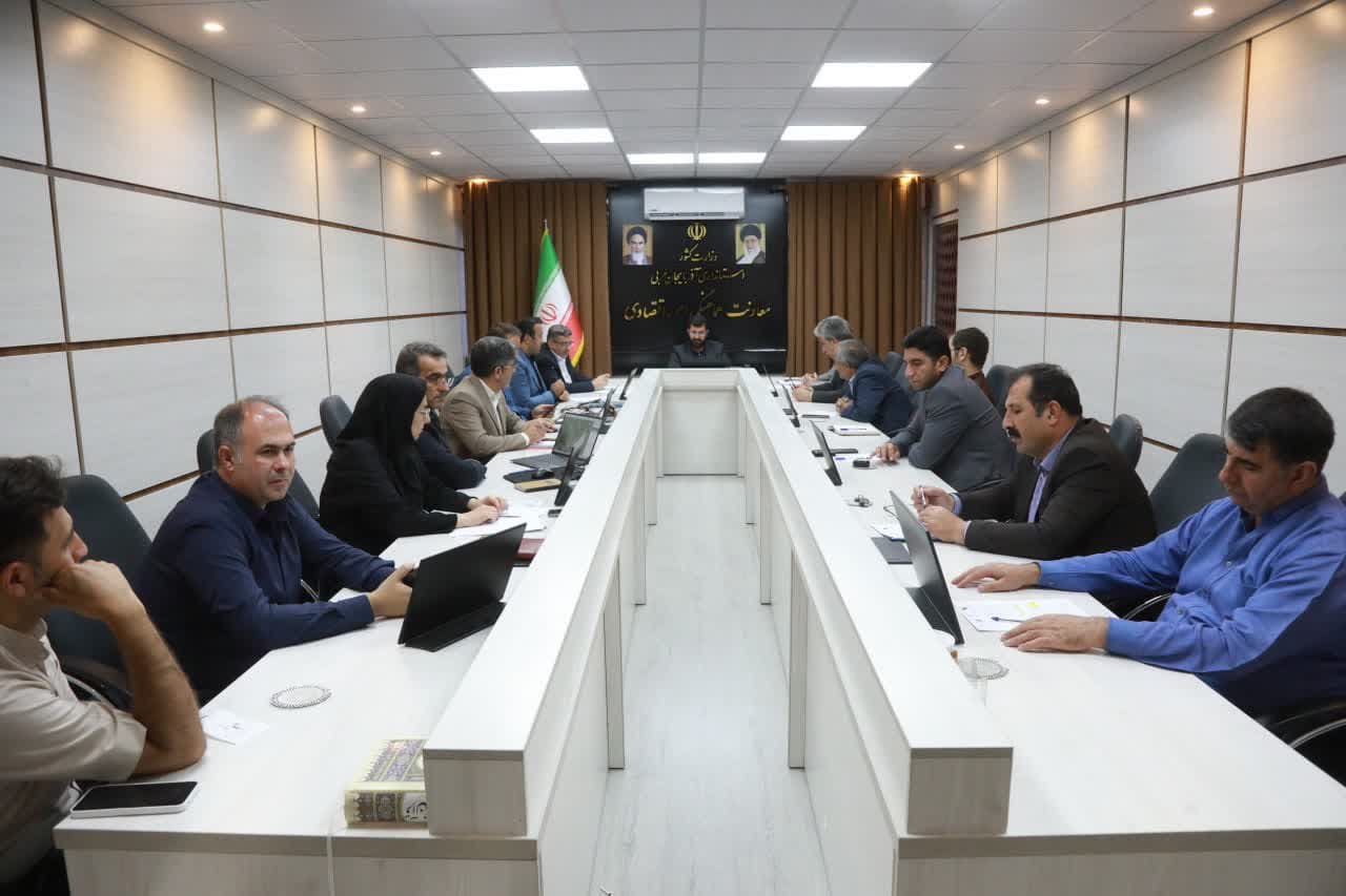 برگزاری جلسه هماهنگی توسعه شهرکهای صنعتی آذربایجانغربی + تصاویر