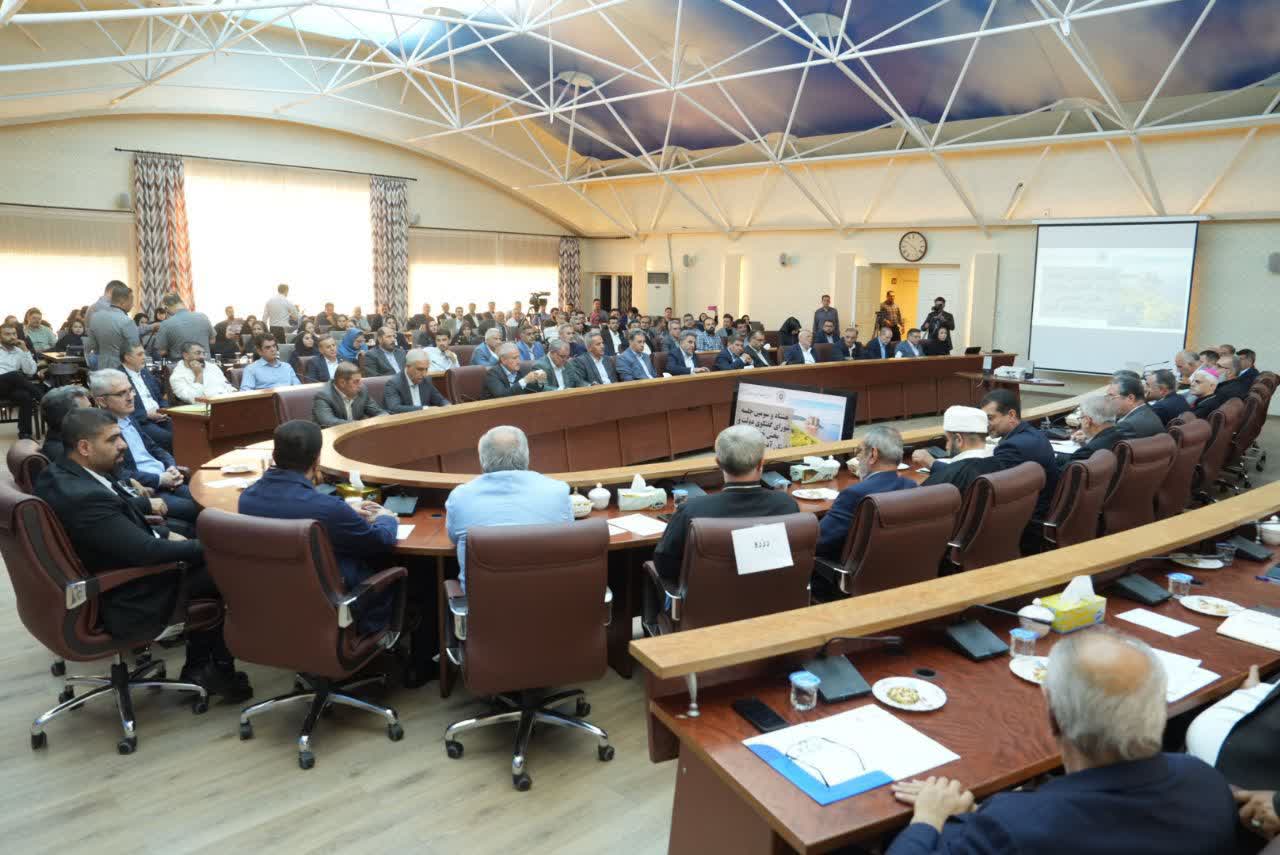 برگزاری جلسه شورای گفتوگوی دولت و بخش خصوصی آذربایجانغربی + تصاویر