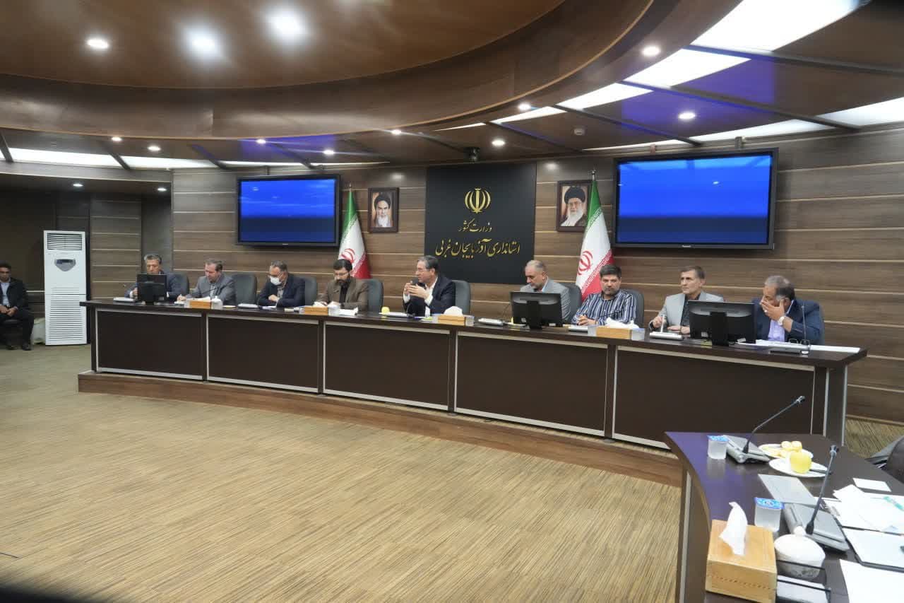 برگزاری جلسه هماهنگی همایش بینالمللی فرصتهای سرمایهگذاری در آذربایجانغربی + تصاویر