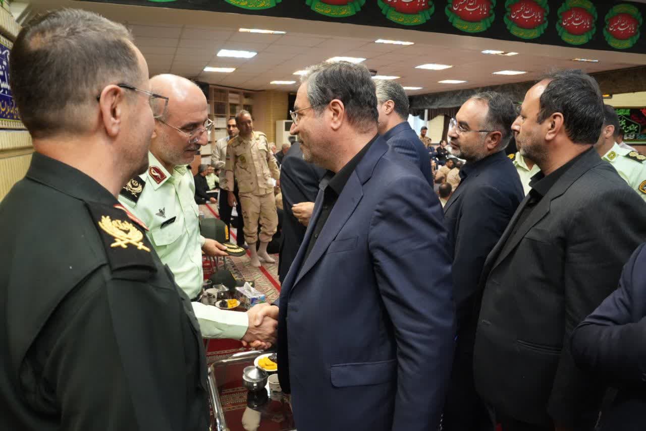 حضور استاندار آذربایجانغربی در مراسم بزرگداشت شهید علیرضا لطفی در ارومیه + تصاویر