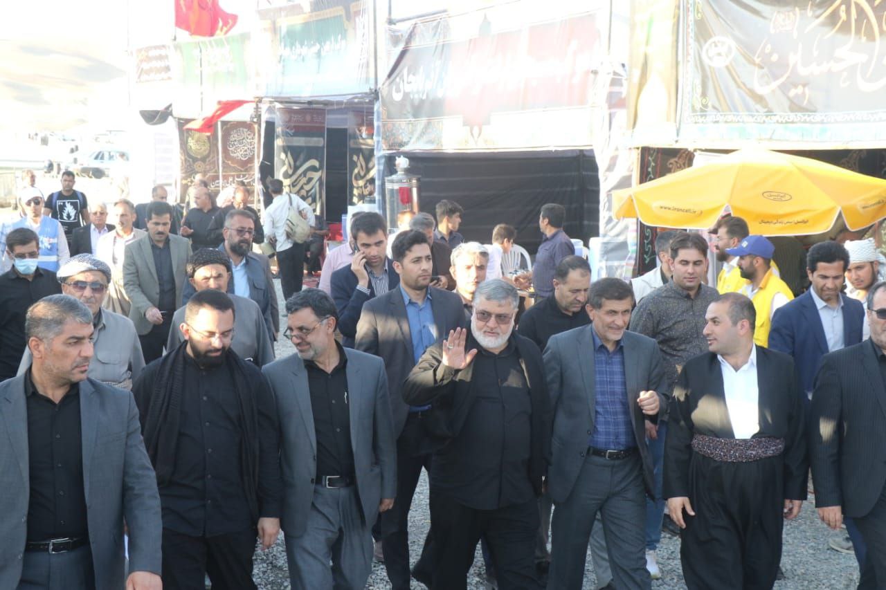 آلبوم تصویری / بازدید استاندار آذربایجانغربی از روند خدمت رسانی به زائران اربعین حسینی