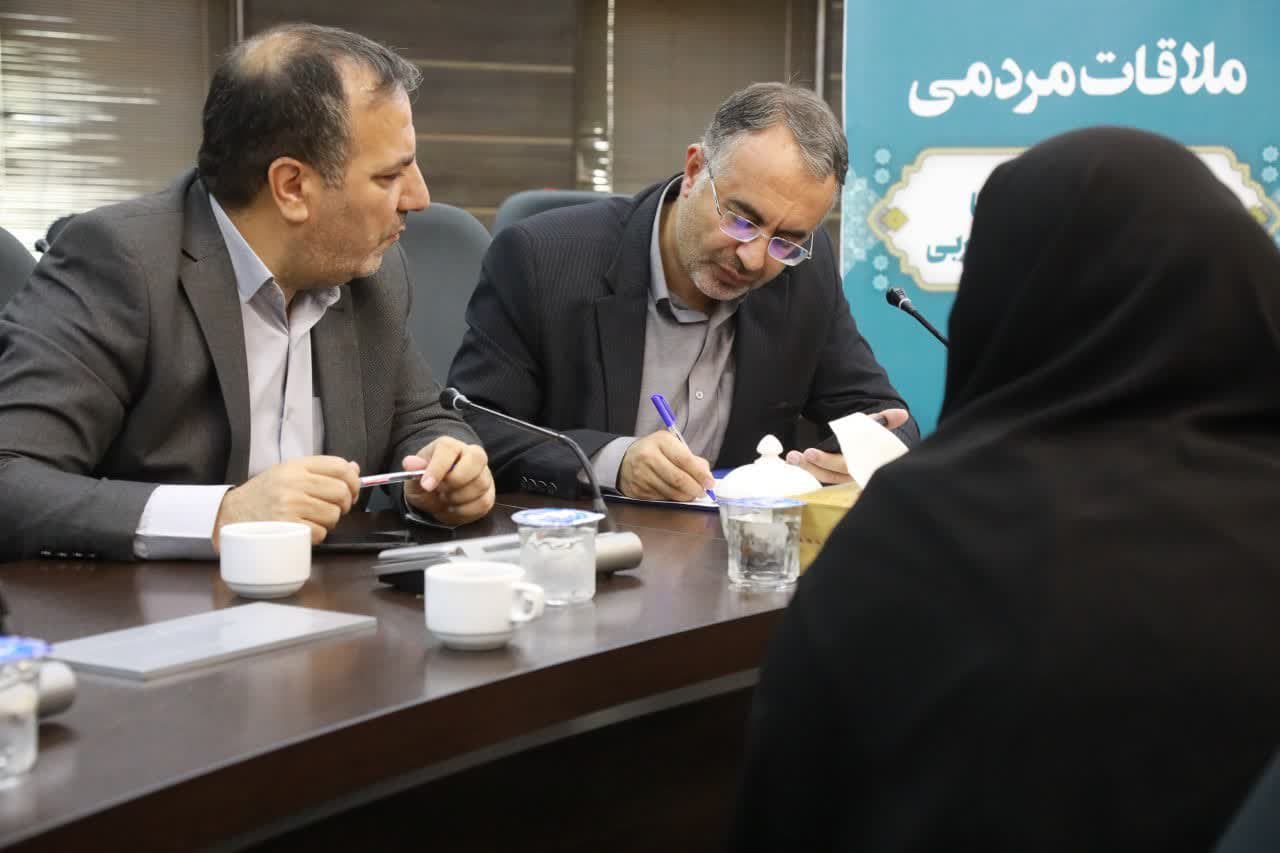 برگزاری ملاقات مردمی مدیران استانداری آذربایجانغربی + تصاویر