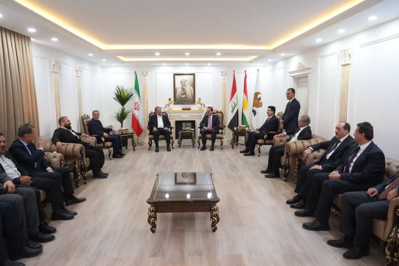 دیدار استاندار آذربایجانغربی با استاندار اربیل اقلیم کردستان عراق + تصاویر