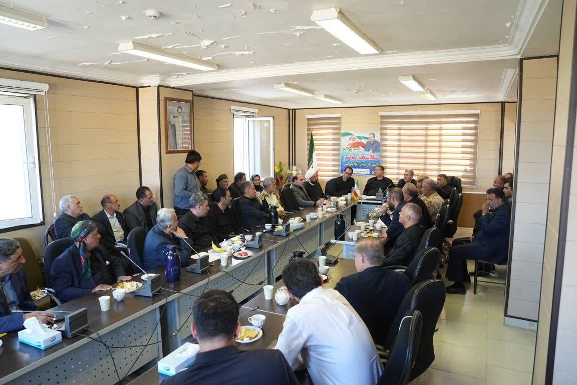 برگزاری جلسه بررسی مسائل و مشکلات بخش کوهسار شهرستان سلماس + تصاویر