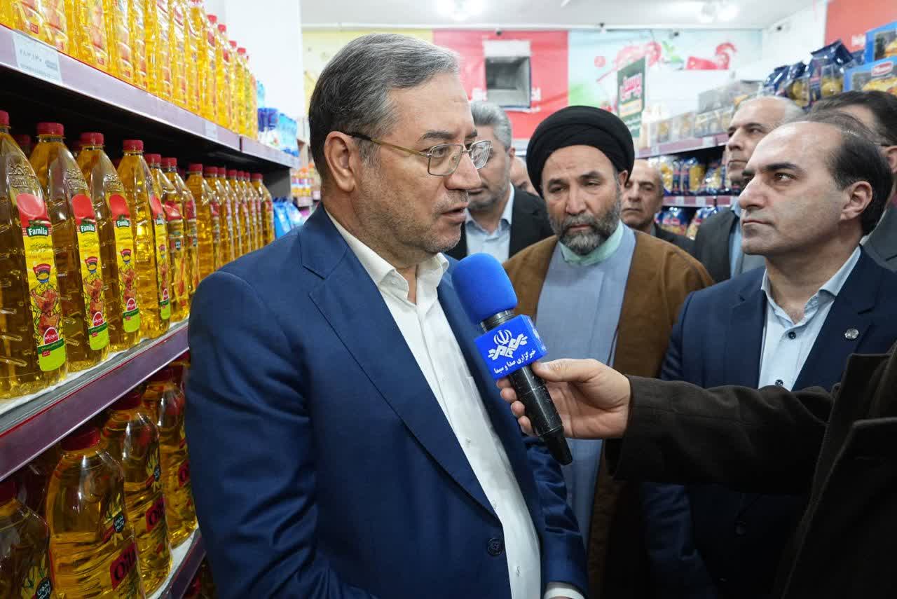 آلبوم تصویری / بازدید استاندار آذربایجانغربی از بازار و فروشگاههای ارومیه