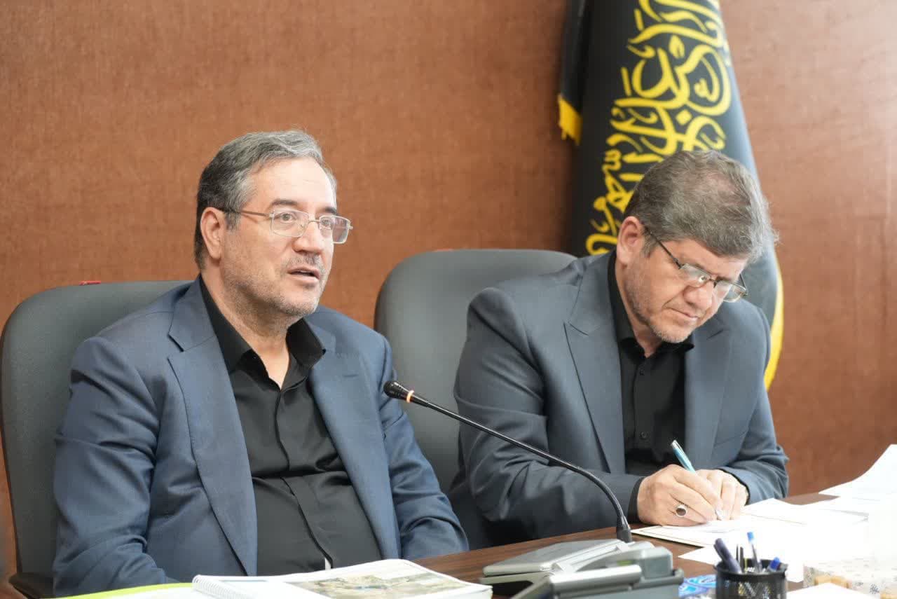 برگزاری نشست مشترک معاون وزیر راه و شهرسازی و مدیرعامل راهآهن جمهوری اسلامی ایران با استاندار آذربایجانغربی