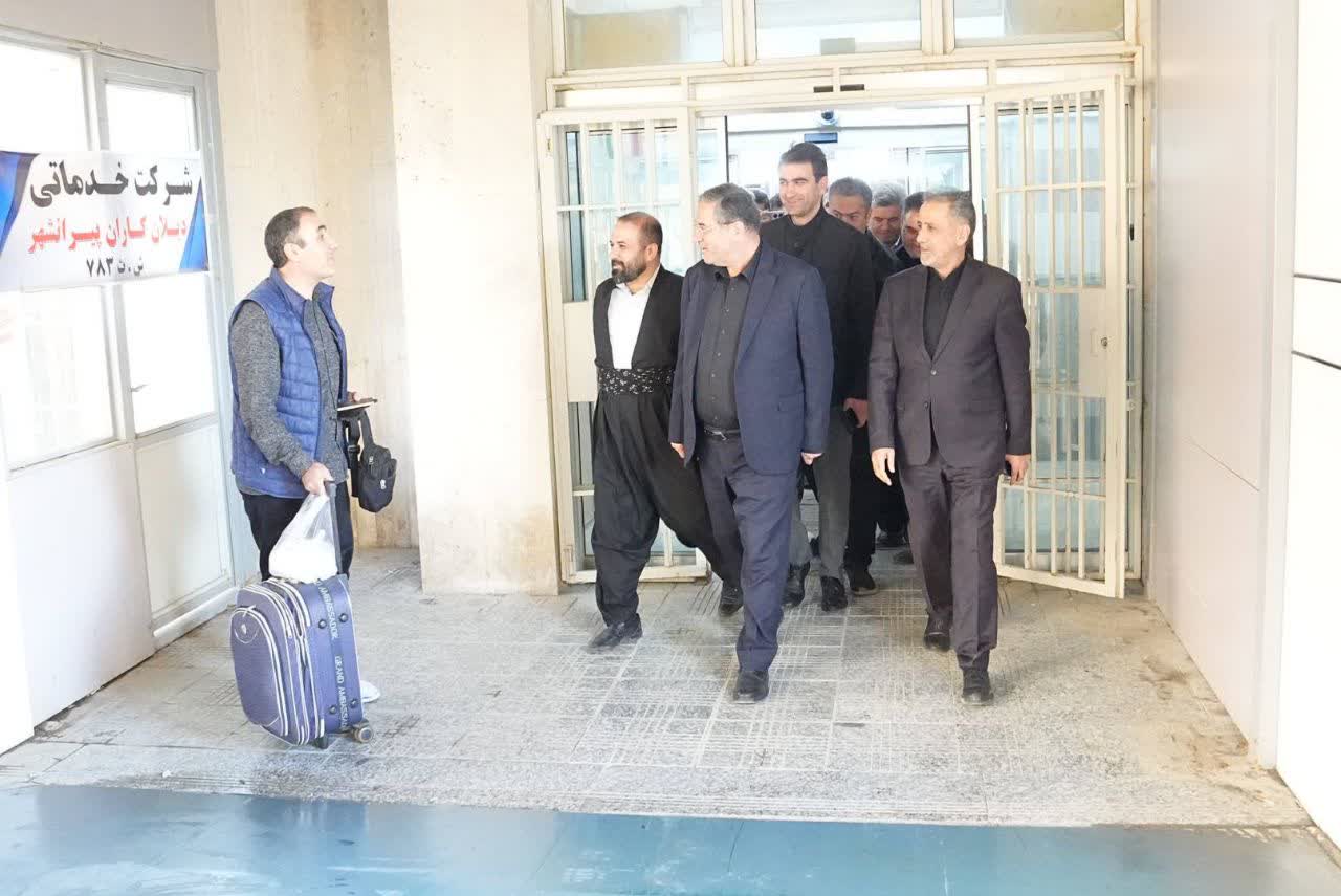 ارزیابی میدانی استاندار آذربایجان‌غربی از روند تردد و مبادلات مرزی در تمرچین + تصاویر