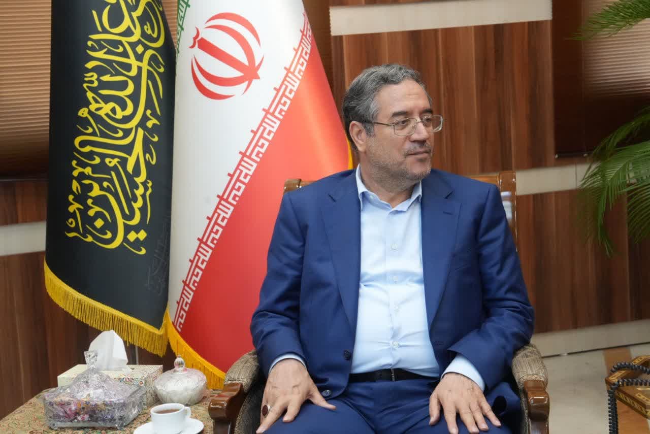 دیدار جانشین رئیس ستاد توسعه و بازسازی عتبات عالیات کشور با استاندار آذربایجانغربی + تصاویر