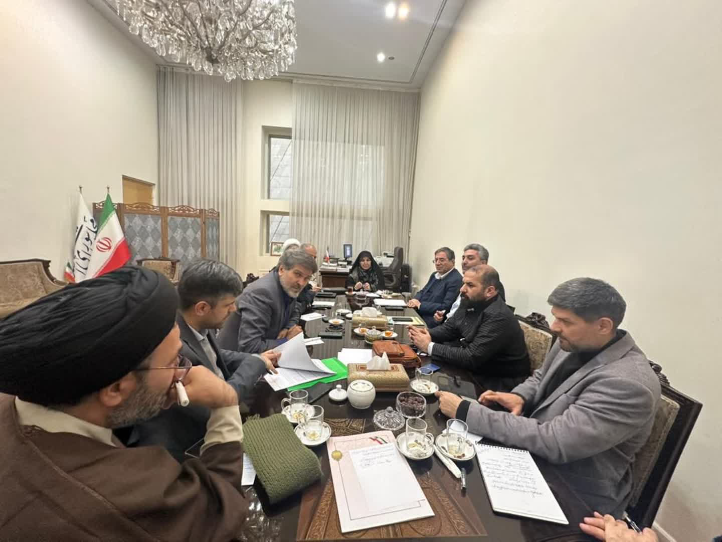 برگزاری نشست مشترک استاندار آذربایجان‌غربی با اعضای مجمع نمایندگان استان + تصاویر