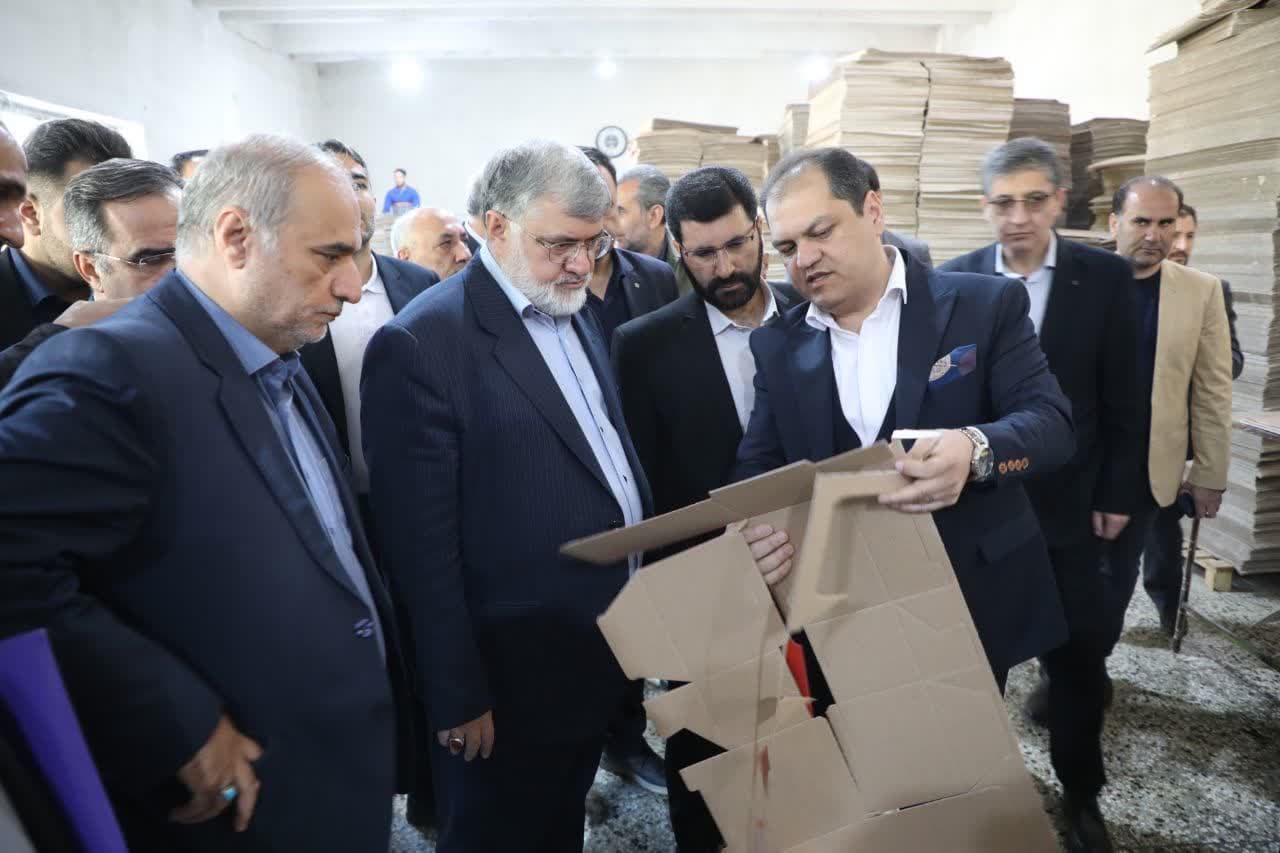 بازدید استاندار آذربایجان غربی از دو واحد تولیدی در ارومیه + تصاویر