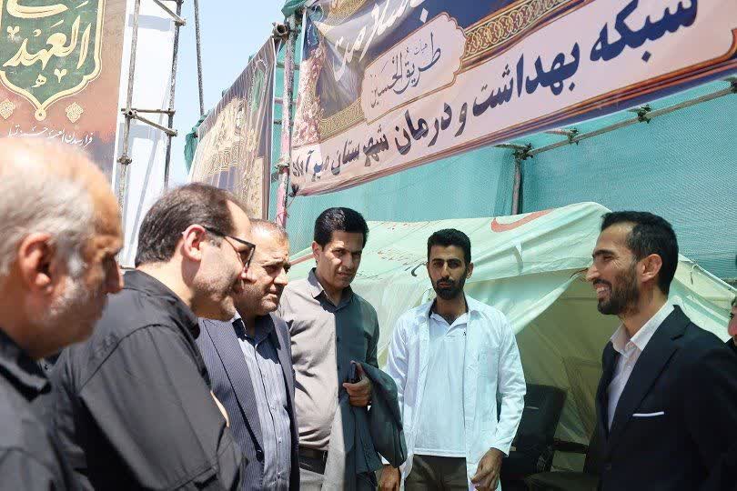 بازدید جانشین ستاد اربعین آذربایجانغربی از مواکب مسیر ارومیه تا تمرچین + تصاویر
