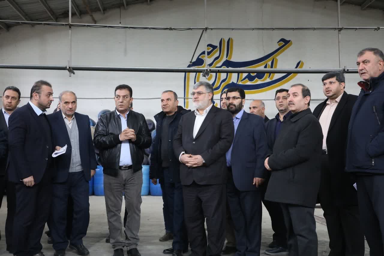 آلبوم تصویری / بازدید استاندار آذربایجان غربی از شرکت های آرمان پرتو پایدار و گلچین ارومیه