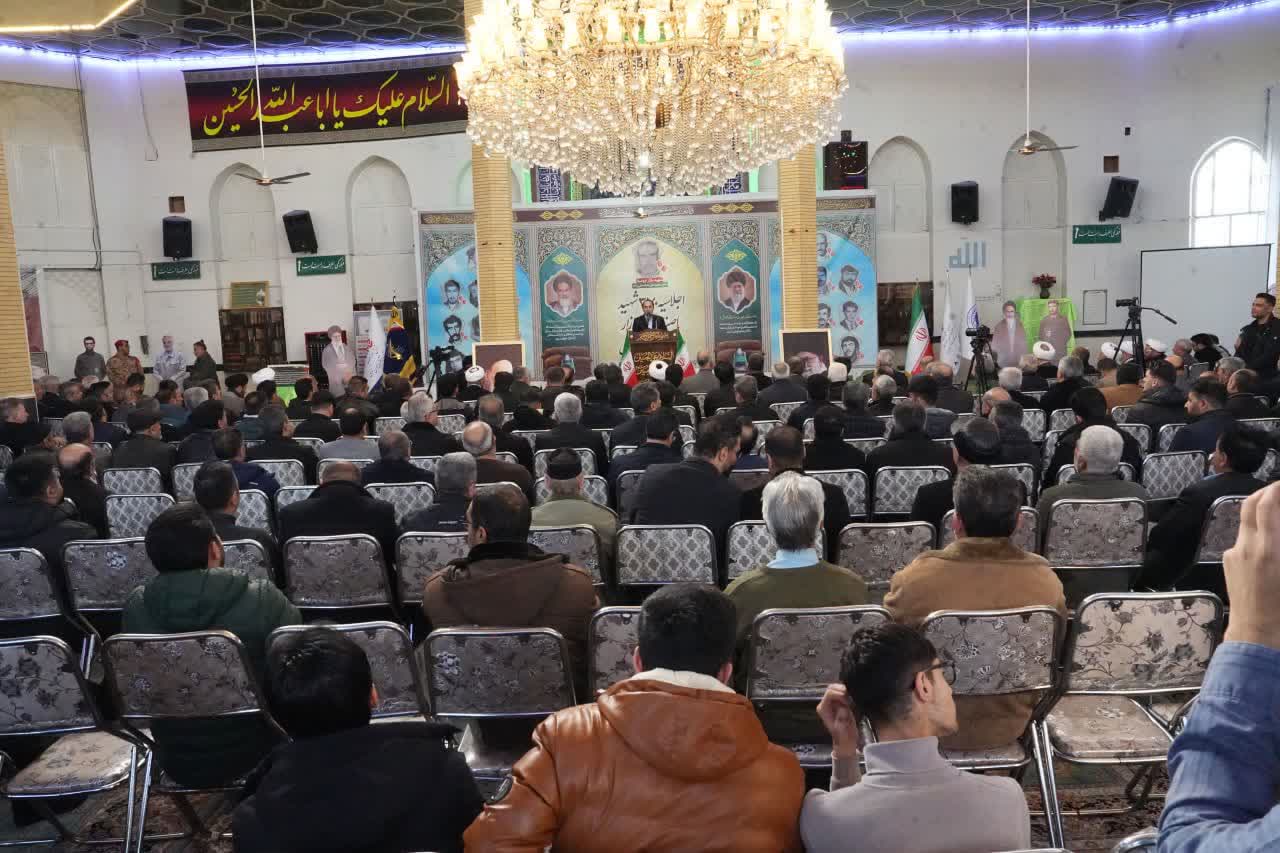 برگزاری اجلاسیه شهدای اصناف و بازاریان آذربایجان‌غربی + تصاویر