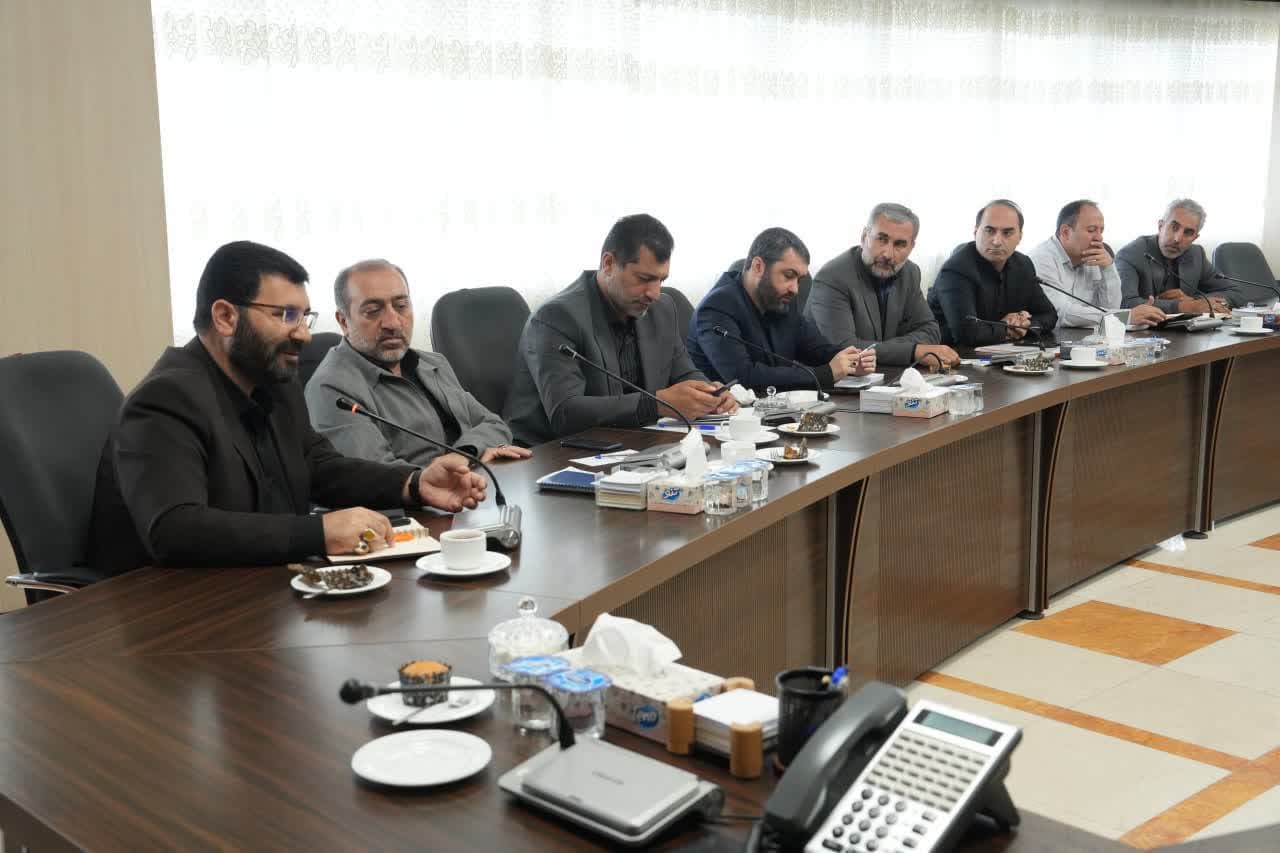 برگزاری جلسه هماهنگی پیشبرد عملیات اجرایی پروژههای سرمایهگذاری "اینوا" + تصاویر