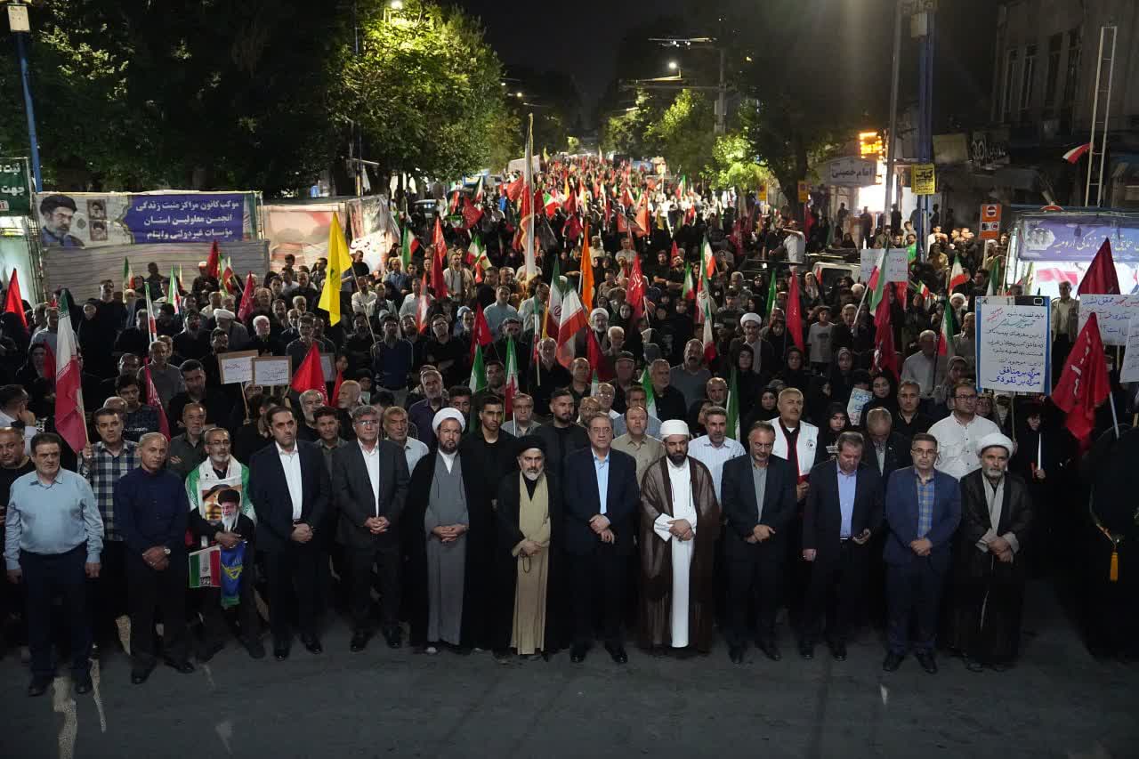 ارومیه صحنه نمایش وحدت، اقتدار و پایداری ملی + تصاویر