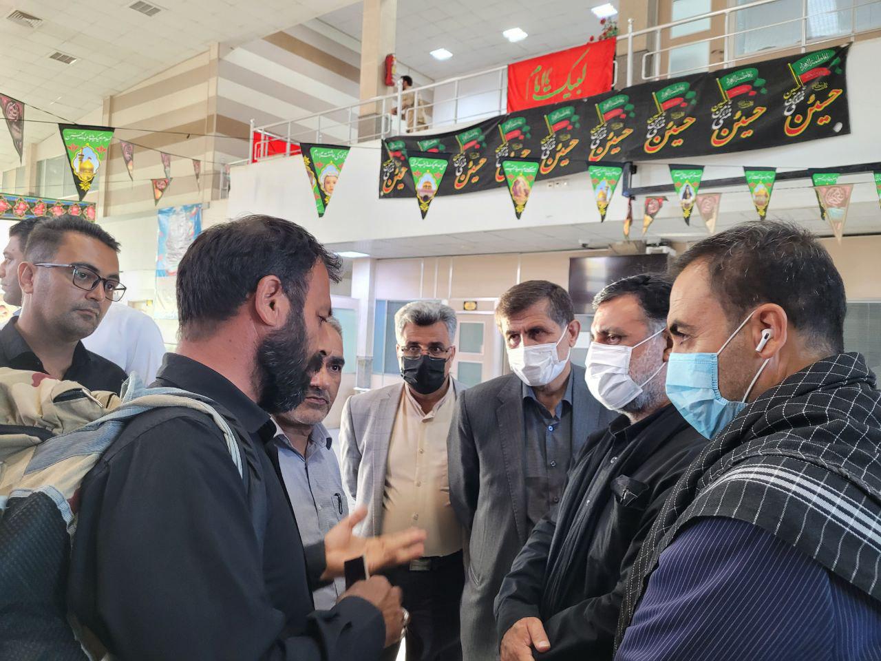 آلبوم تصویری / بازدید معاون سیاسی و اجتماعی استاندار آذربایجانغربی از روند بازگشت زائران از پایانه مرزی تمرچین