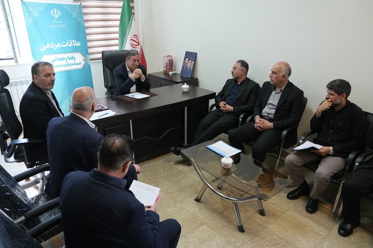 برگزاری ملاقات مردمی استاندار آذربایجان‌غربی + تصاویر