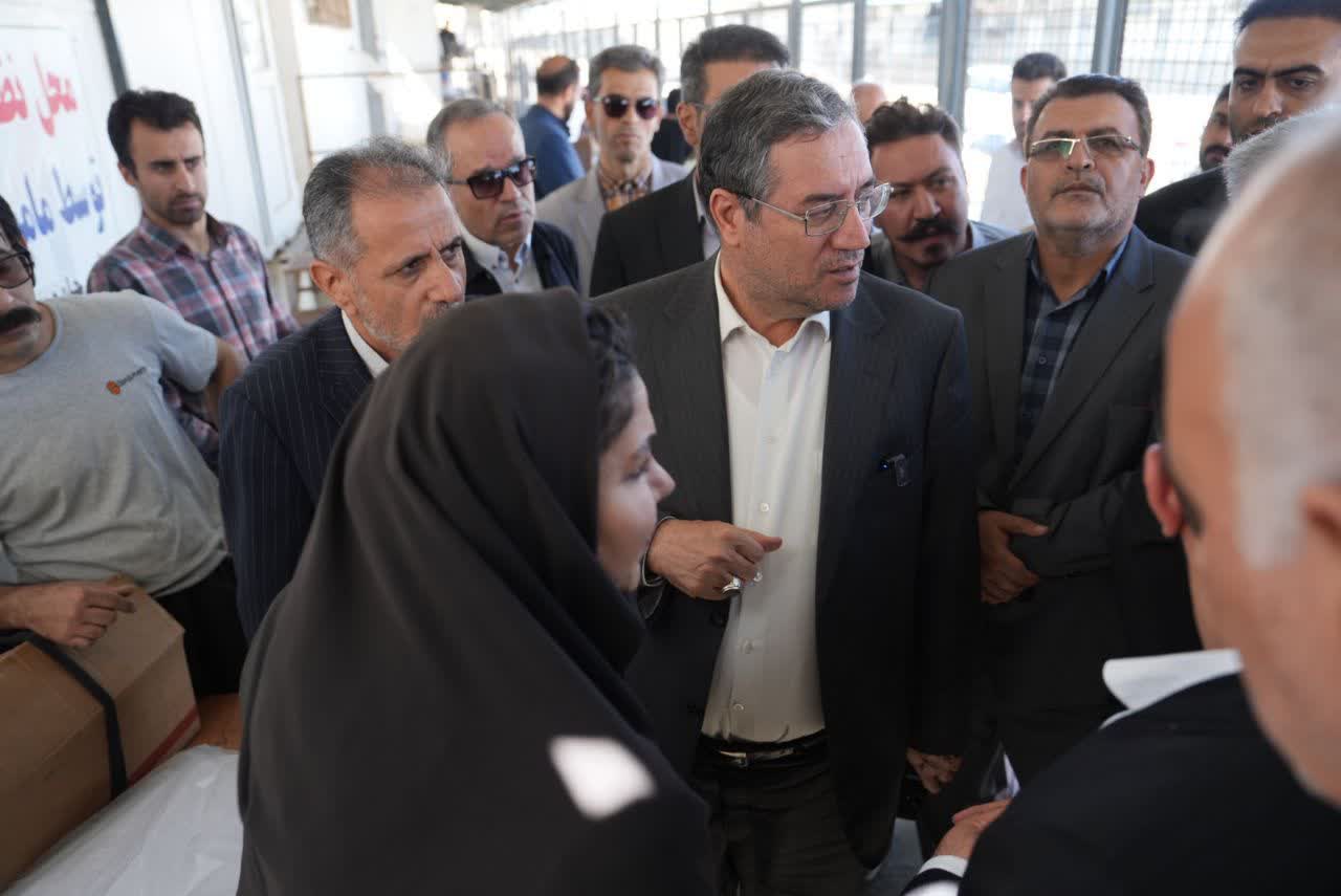 بازدید استاندار آذربایجانغربی از مرز کیله سردشت + تصاویر