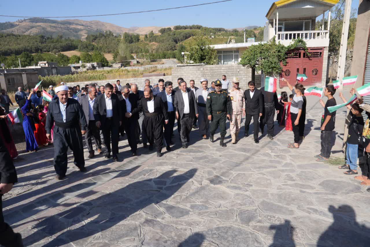 آغاز سفر استاندار آذربایجانغربی به شهرستان میرآباد + تصاویر