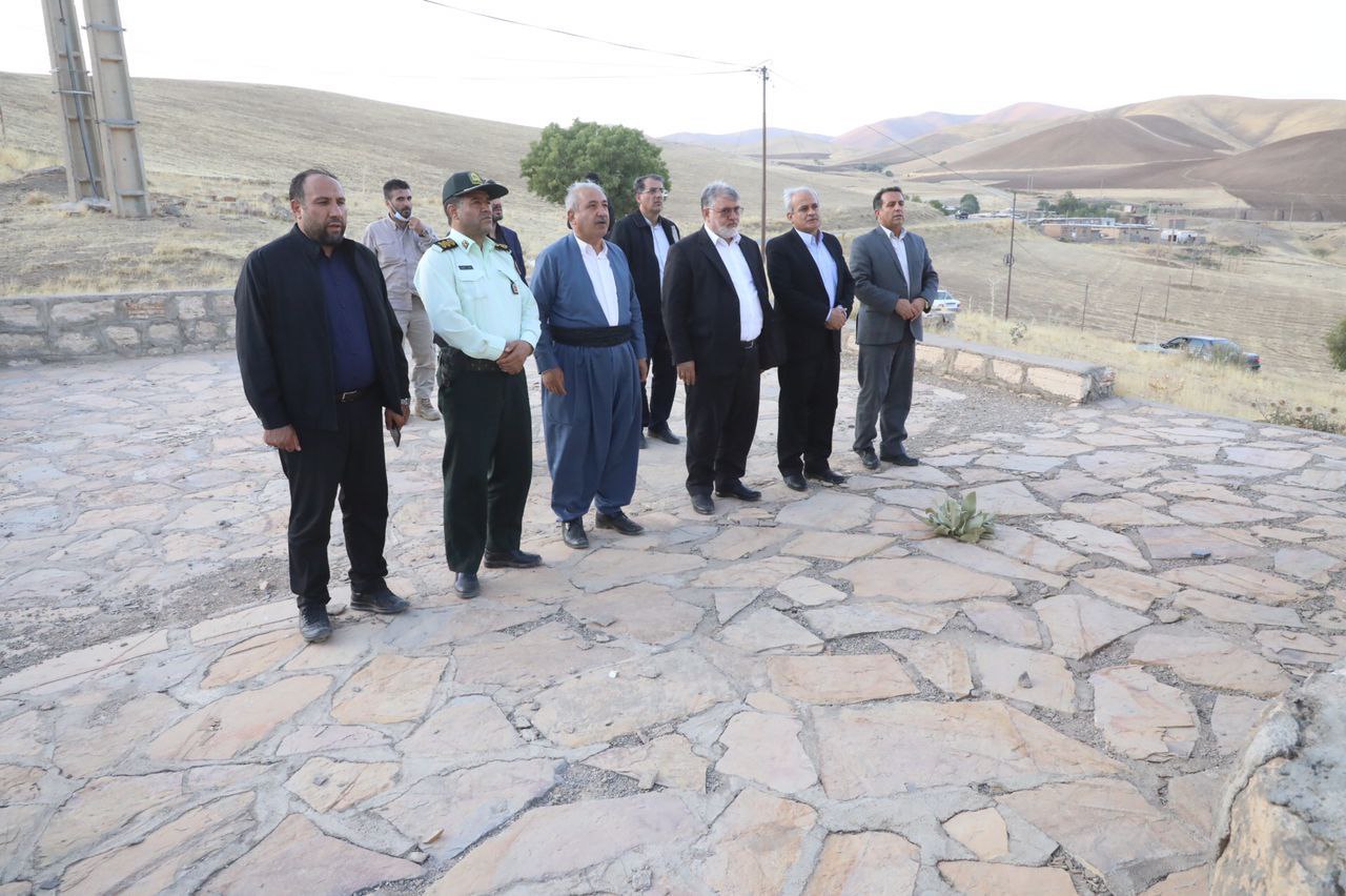 سفر استاندار آذربایجان غربی به شهرستان مهاباد + تصاویر