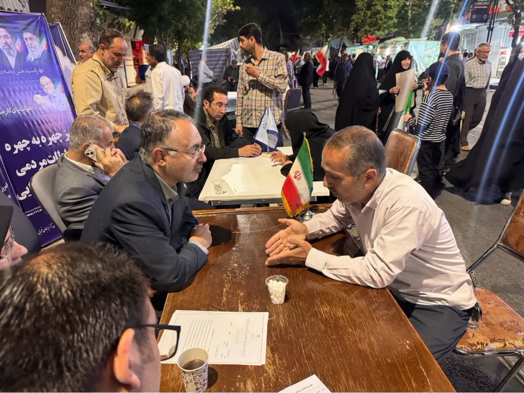 معاون سیاسی استاندار آذربایجانغربی پاسخگوی مطالبات مردم در رزمگاه شبانه