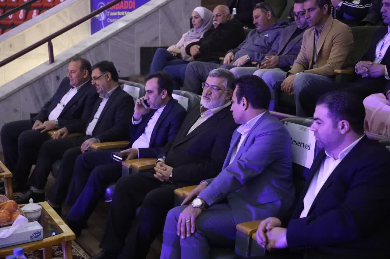 آلبوم تصویری / حضور استاندار آذربایجانغربی در محل برگزاری مسابقات کبدی جوانان جهان